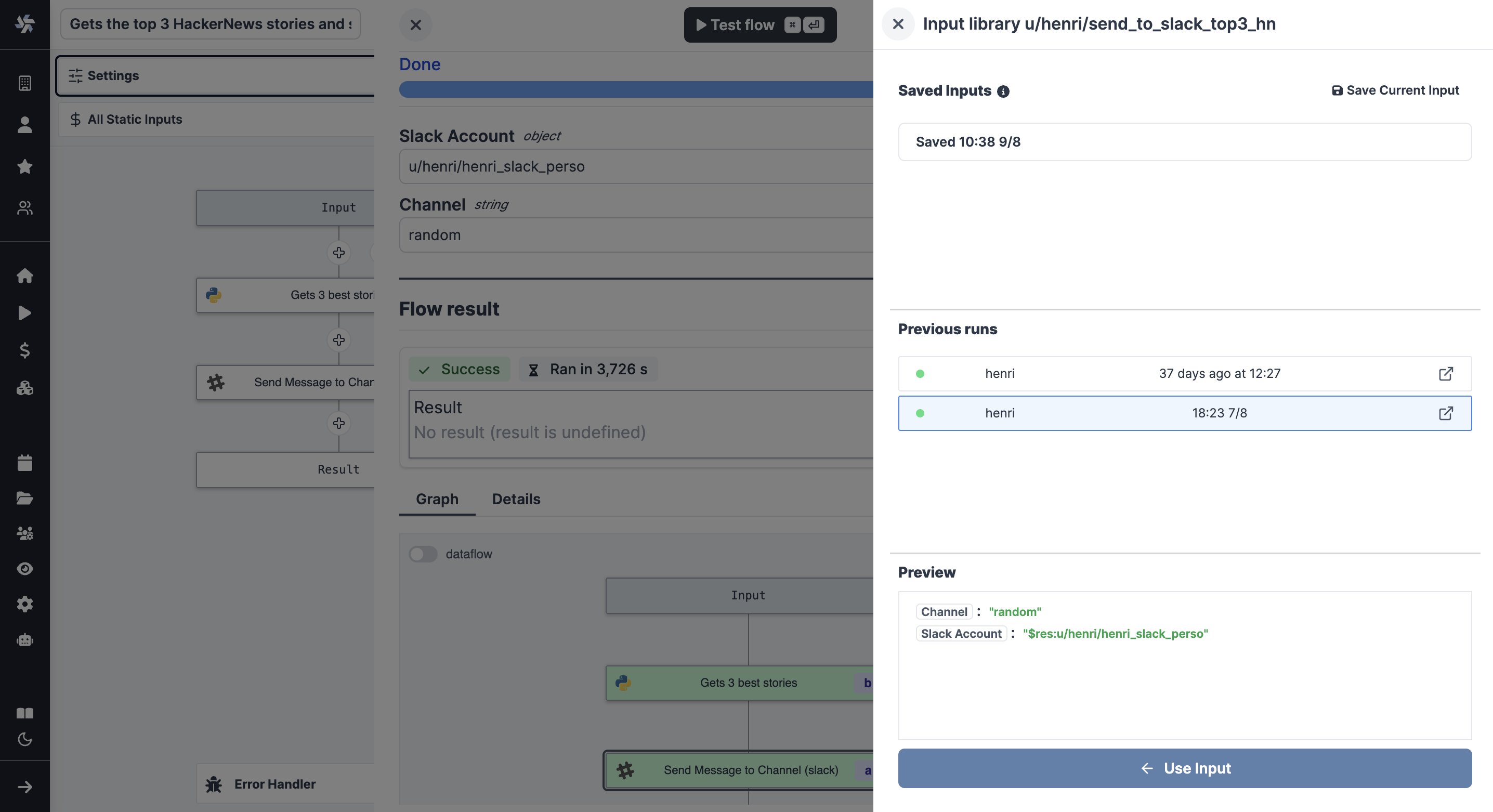 Input library Input library